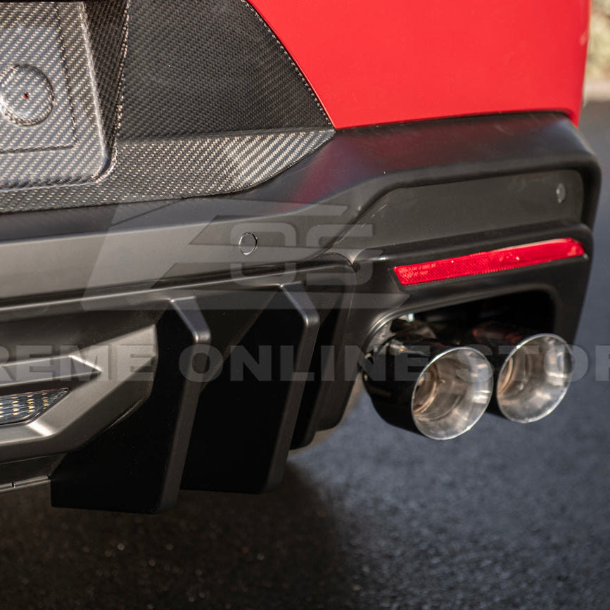 2024+ Ford Mustang V2 Package Carbon Fiber Rear Bumper Diffuser image 15