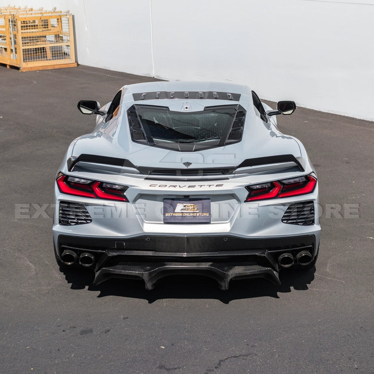 Chevrolet Corvette C8 Rear Roof Vortex Generators image 41