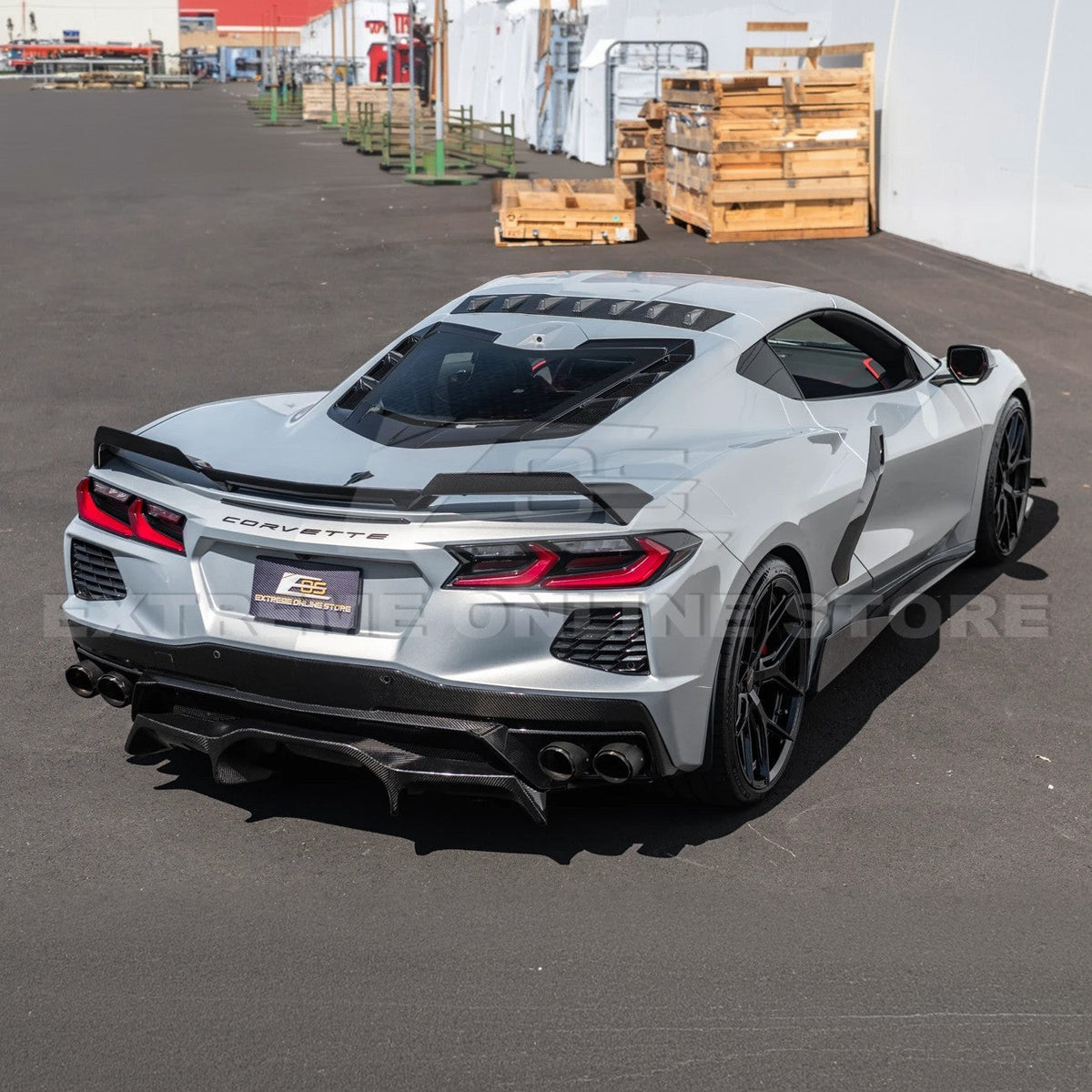 Chevrolet Corvette C8 Rear Roof Vortex Generators image 42