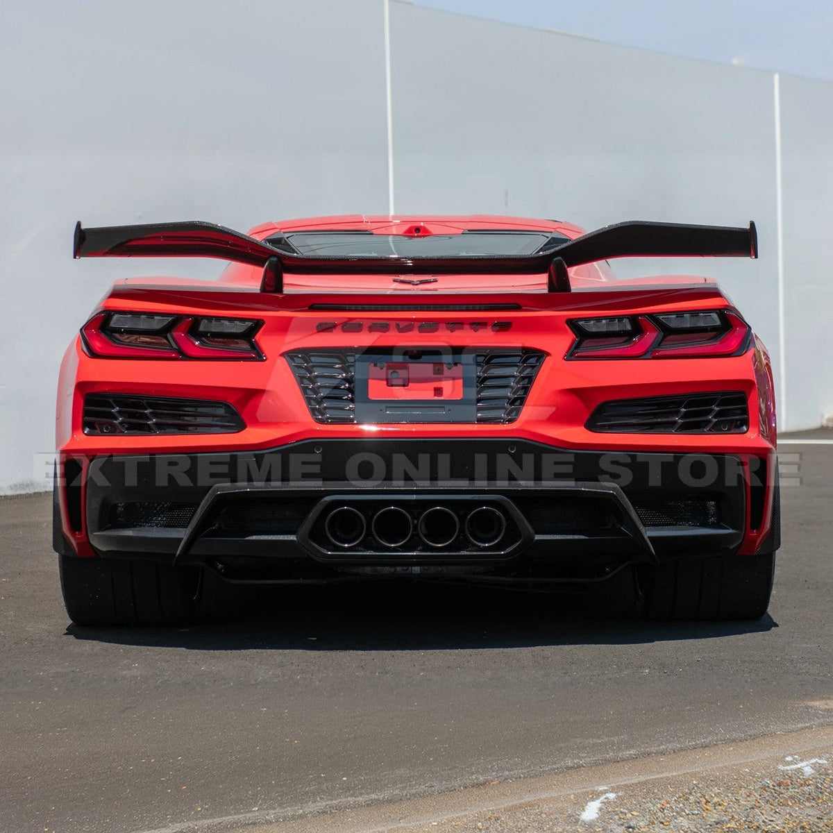 Corvette C8 Z06 License Plate Backing image 6