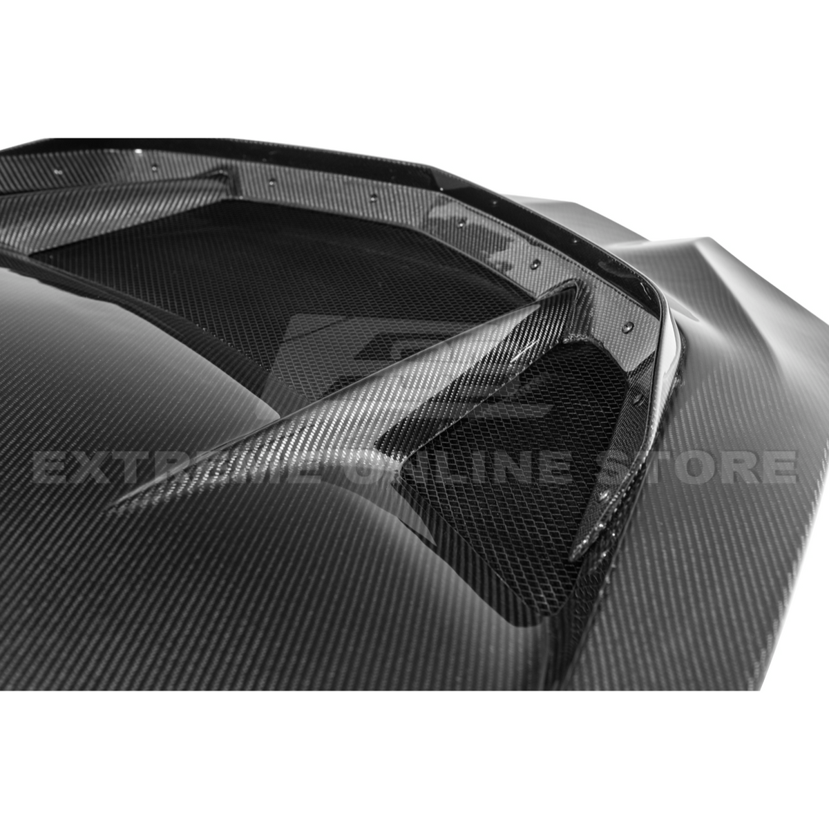 Corvette C8 ZR1 Front Bumper Vented Extractor Hood image 77