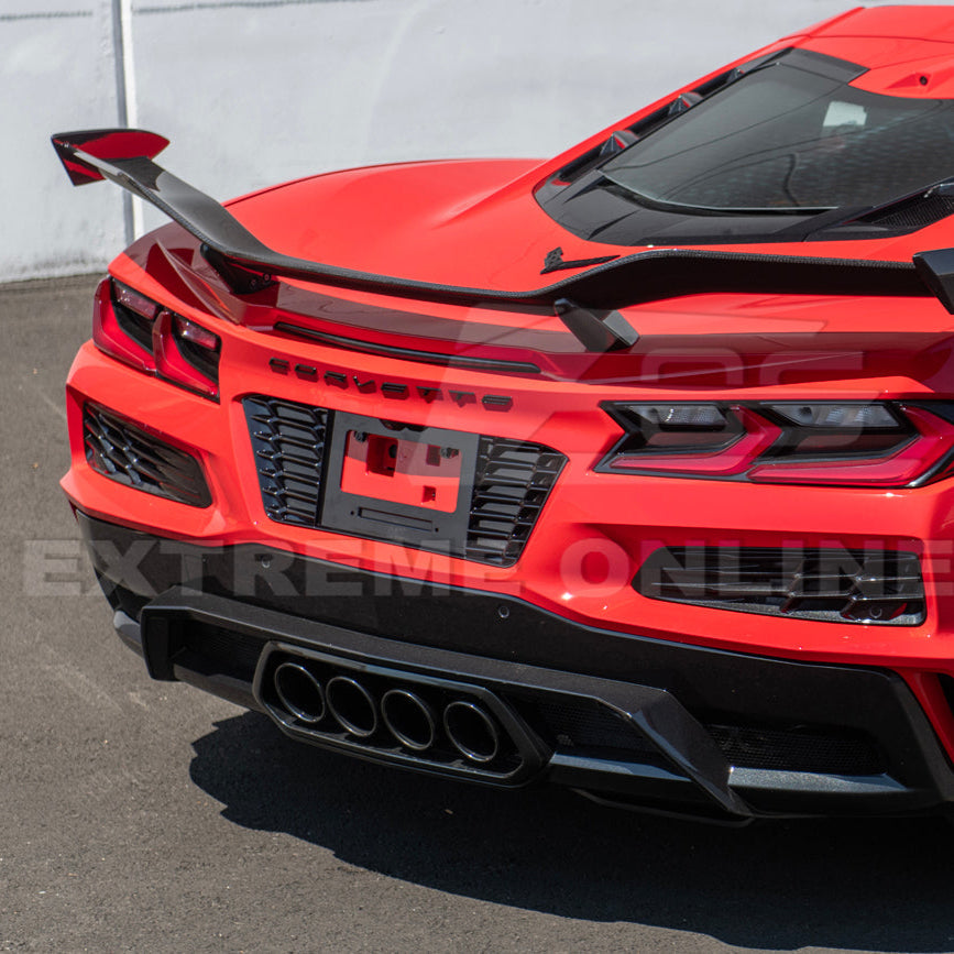 Corvette C8 Z06 License Plate Backing image 5