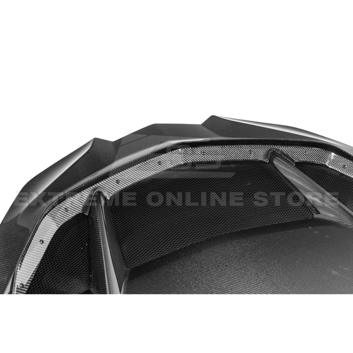 Corvette C8 ZR1 Front Bumper Vented Extractor Hood image 74