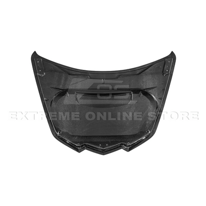 Corvette C8 ZR1 Front Bumper Vented Extractor Hood image 71
