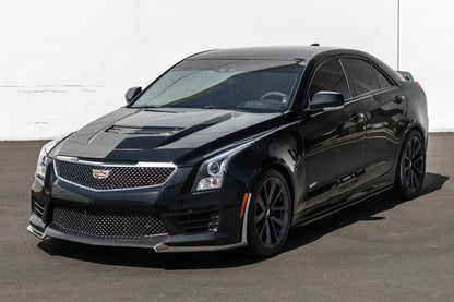 2016-19 Cadillac ATS-V  Carbon Fiber Extended Front Splitter & Side Wheel Arch image 4