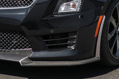 2016-19 Cadillac ATS-V  Carbon Fiber Extended Front Splitter & Side Wheel Arch image 6