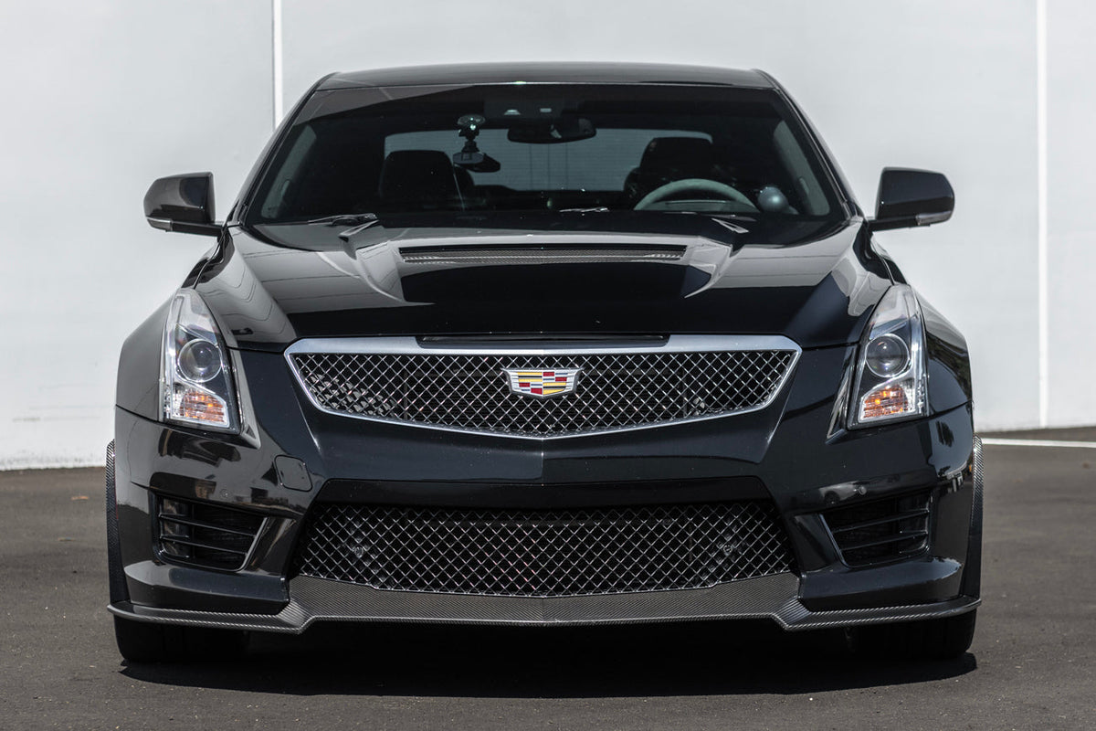 2016-19 Cadillac ATS-V  Carbon Fiber Extended Front Splitter & Side Wheel Arch image 5