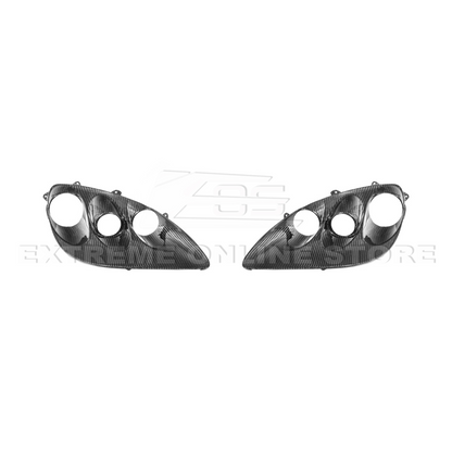 2005-13 Corvette C6 Replacment DRY CARBON FIBER Headlights Housing image 18