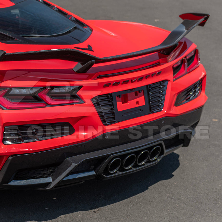 Corvette C8 Z06 License Plate Backing image 9