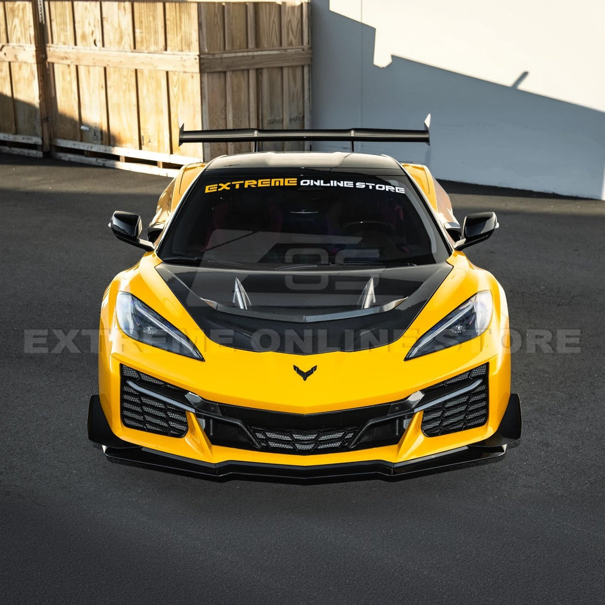 Corvette C8 Z06 / E-Ray DRY CARBON FIBER Front Splitter & Canards [Z07 Extended Package] image 33