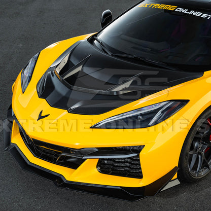 Corvette C8 Z06 / E-Ray DRY CARBON FIBER Front Splitter & Canards [Z07 Extended Package] image 31