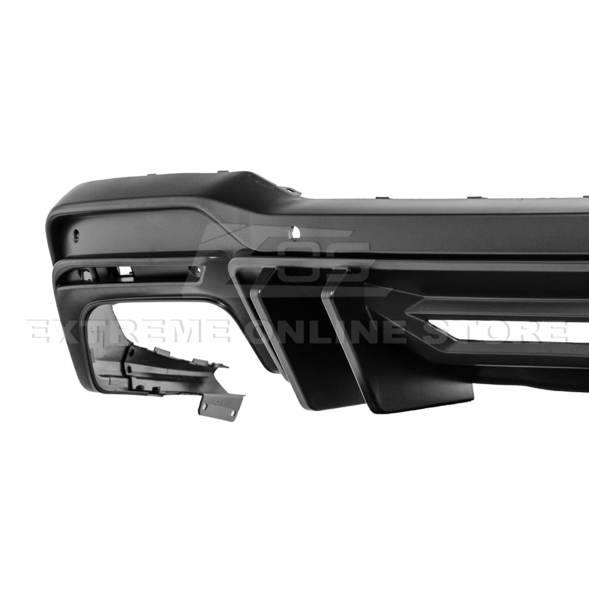 2024+ Ford Mustang V2 Package Carbon Fiber Rear Bumper Diffuser image 24