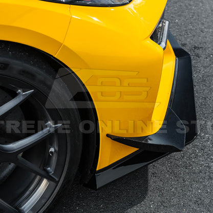 Corvette C8 Z06 / E-Ray DRY CARBON FIBER Front Splitter & Canards [Z07 Extended Package] image 41