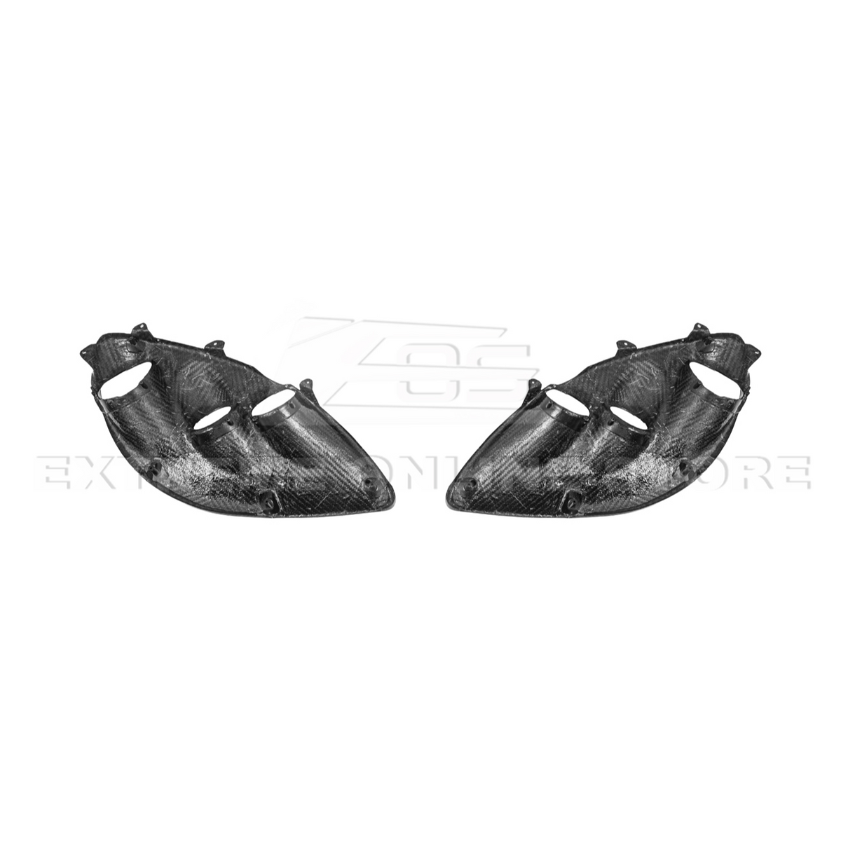 2005-13 Corvette C6 Replacment DRY CARBON FIBER Headlights Housing image 26