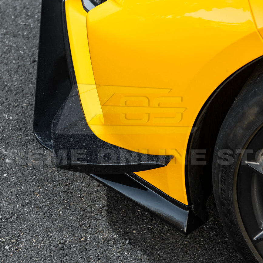 Corvette C8 Z06 / E-Ray DRY CARBON FIBER Front Splitter & Canards [Z07 Extended Package] image 47