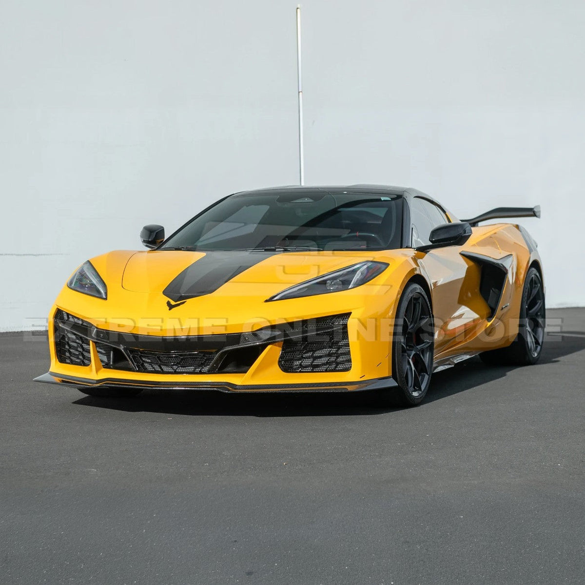 Corvette C8 Z06 / E-Ray DRY CARBON FIBER Front Splitter [Z07 Extended Package] image 4