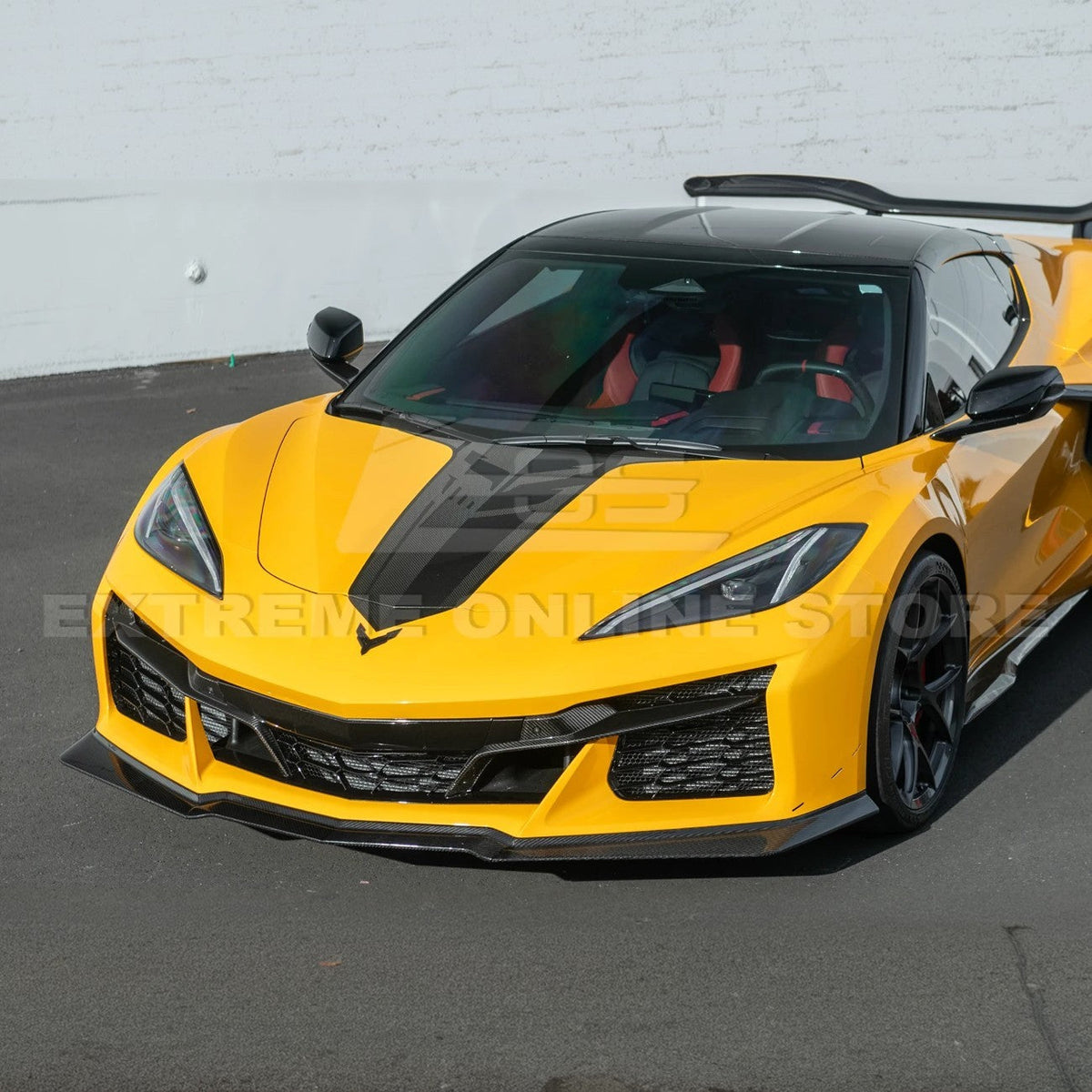 Corvette C8 Z06 / E-Ray DRY CARBON FIBER Front Splitter [Z07 Extended Package] image 6