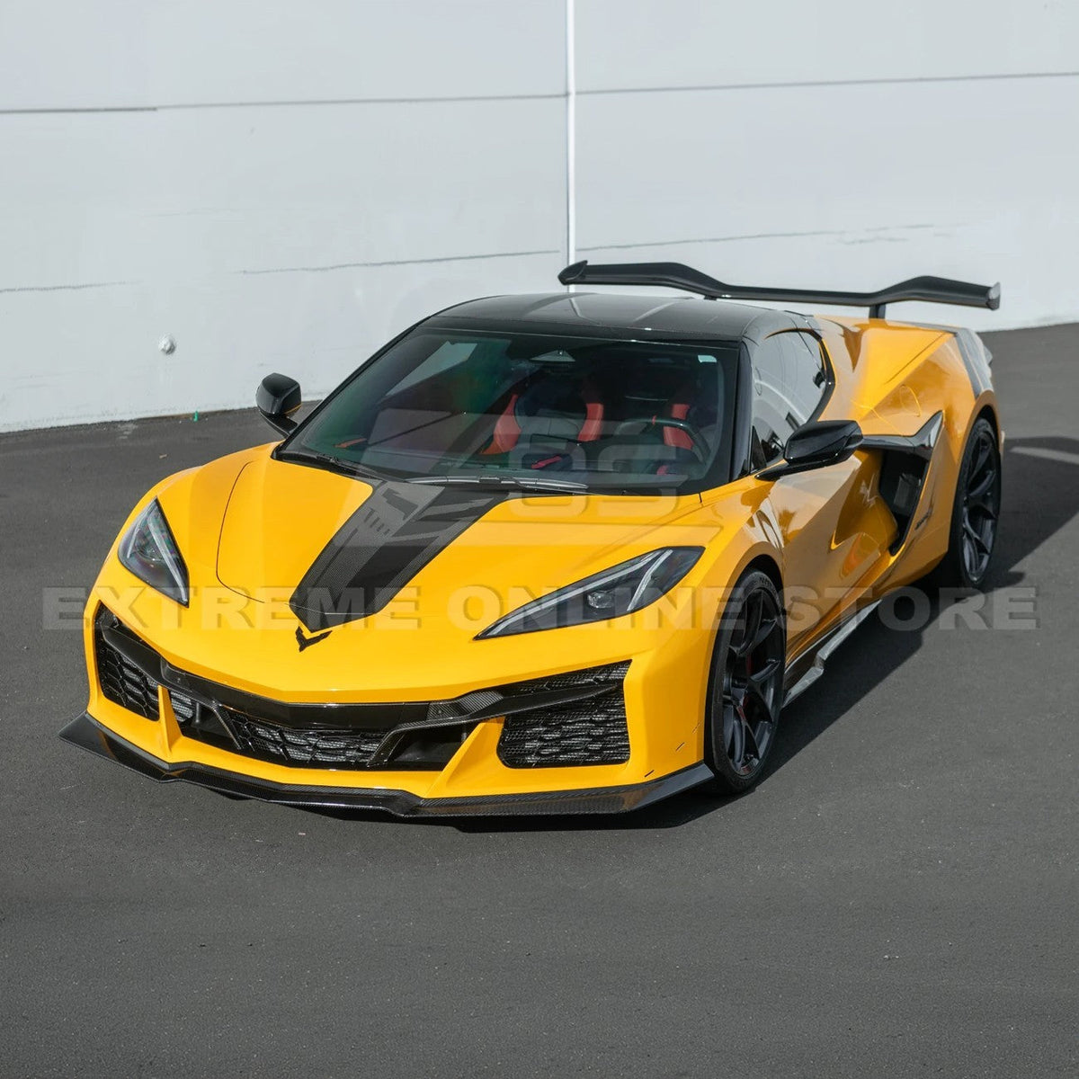 Corvette C8 Z06 / E-Ray DRY CARBON FIBER Front Splitter [Z07 Extended Package] image 5