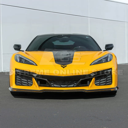 Corvette C8 Z06 / E-Ray DRY CARBON FIBER Front Splitter [Z07 Extended Package] image 7