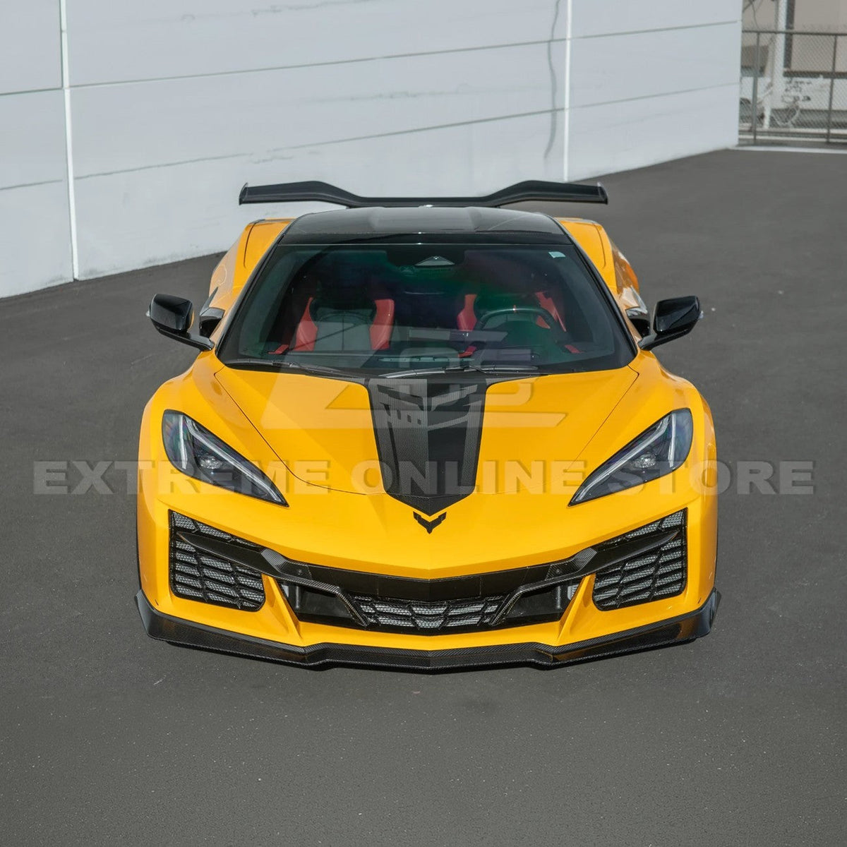 Corvette C8 Z06 / E-Ray DRY CARBON FIBER Front Splitter [Z07 Extended Package] image 8