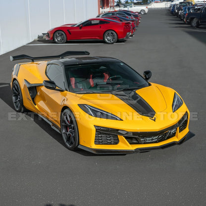 Corvette C8 Z06 / E-Ray DRY CARBON FIBER Front Splitter [Z07 Extended Package] image 10
