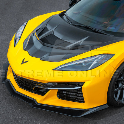 Corvette C8 Z06 / E-Ray DRY CARBON FIBER Front Splitter [Z07 Extended Package] image 27