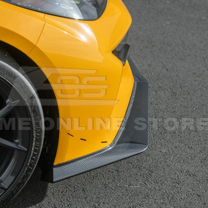 Corvette C8 Z06 / E-Ray DRY CARBON FIBER Front Splitter [Z07 Extended Package] image 13