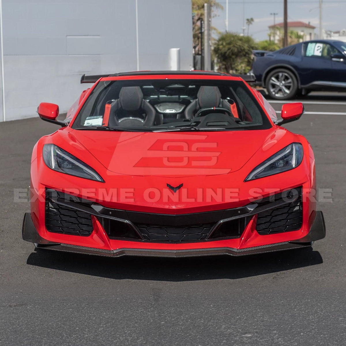 Corvette C8 Z06 / E-Ray DRY CARBON FIBER Front Splitter [Z07 Package] image 71