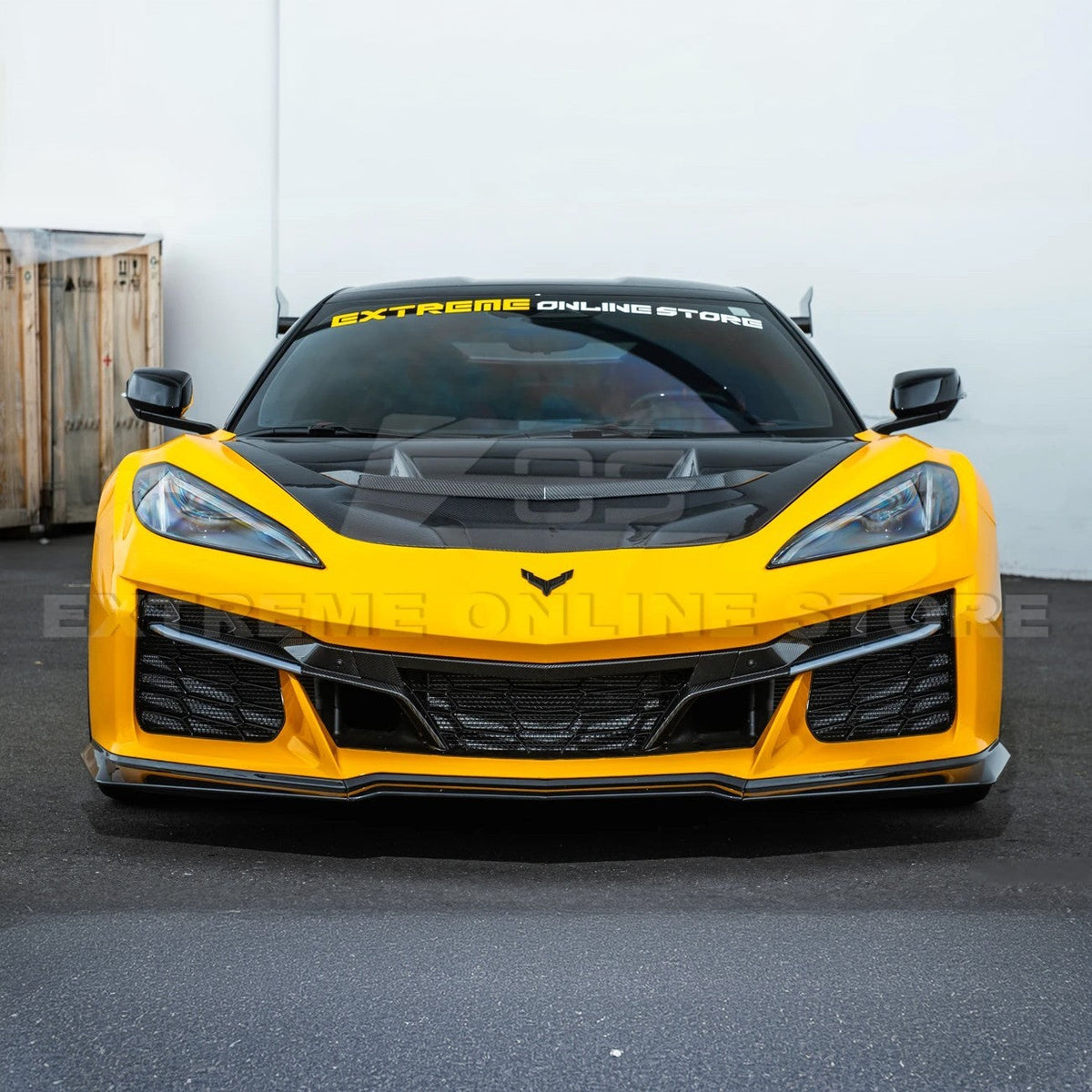Corvette C8 Z06 / E-Ray DRY CARBON FIBER Front Splitter [Z07 Extended Package] image 28
