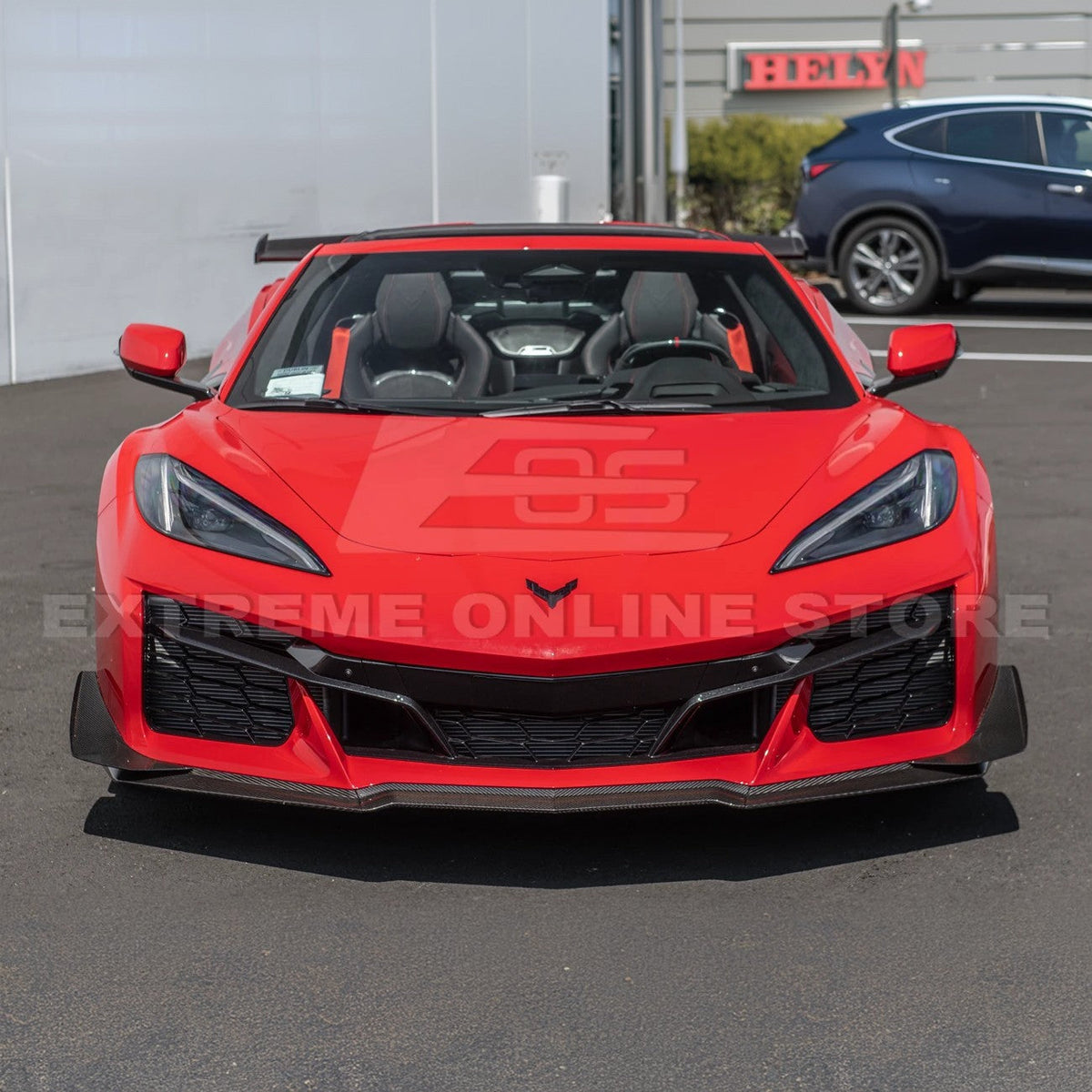 Chevrolet Corvette C8 Z06 / E-Ray DRY CARBON FIBER Front Side Canards image 29