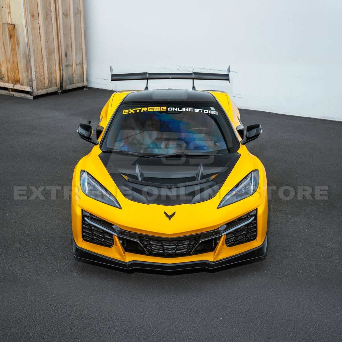 Corvette C8 Z06 / E-Ray DRY CARBON FIBER Front Splitter [Z07 Extended Package] image 29