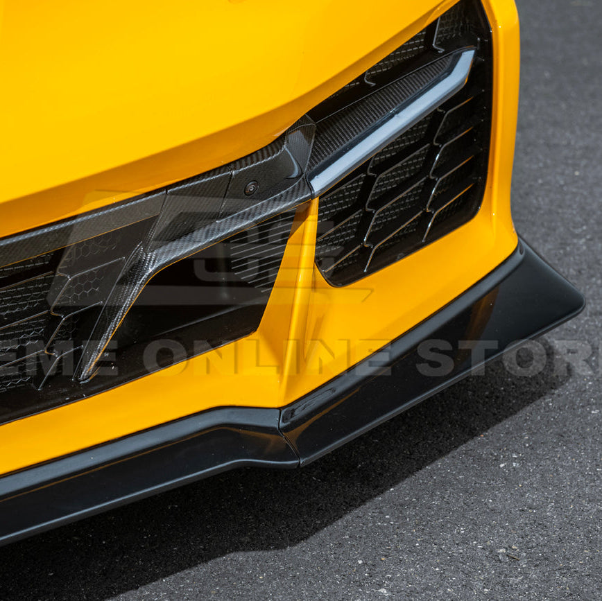 Corvette C8 Z06 / E-Ray DRY CARBON FIBER Front Splitter [Z07 Extended Package] image 38