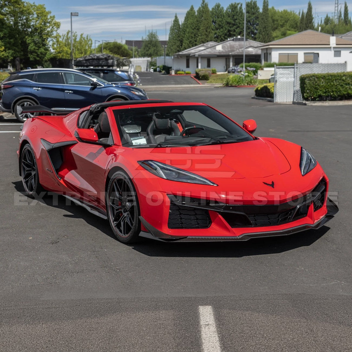 Corvette C8 Z06 / E-Ray DRY CARBON FIBER Front Splitter [Z07 Package] image 73