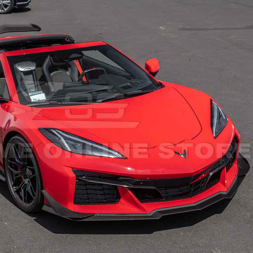 Corvette C8 Z06 / E-Ray DRY CARBON FIBER Front Splitter [Z07 Package] image 74