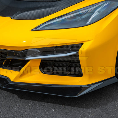 Corvette C8 Z06 / E-Ray DRY CARBON FIBER Front Splitter [Z07 Extended Package] image 39