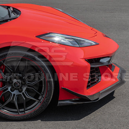 Corvette C8 Z06 / E-Ray DRY CARBON FIBER Front Splitter [Z07 Package] image 76