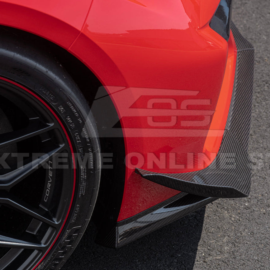Corvette C8 Z06 / E-Ray DRY CARBON FIBER Front Splitter [Z07 Package] image 77