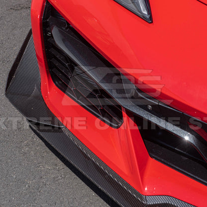 Corvette C8 Z06 / E-Ray DRY CARBON FIBER Front Splitter [Z07 Package] image 78