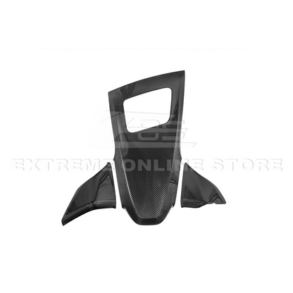 Corvette C8 DRY CARBON FIBER Upper Dash Instrument Panel Cover Kit image 20
