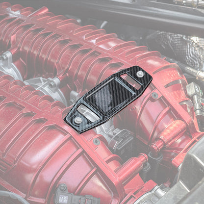 Corvette C8 Z06 DRY CARBON FIBER Engine Bay Builder Plaque image 3