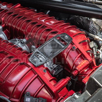 Corvette C8 Z06 DRY CARBON FIBER Engine Bay Builder Plaque image 4