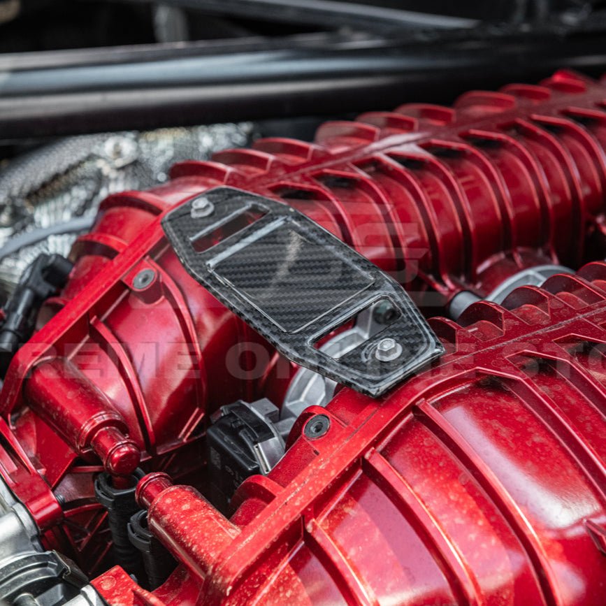 Corvette C8 Z06 DRY CARBON FIBER Engine Bay Builder Plaque image 7