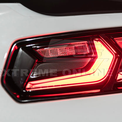 2014-19 Corvette C7 Smoke / Clear Lens Rear Taillight image 14