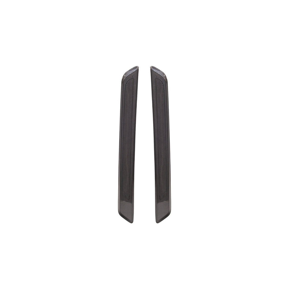 2020-Up Toyota GR Supra Carbon Fiber JDM Factory Style Side Door Sill Plate Cover Pair image 1