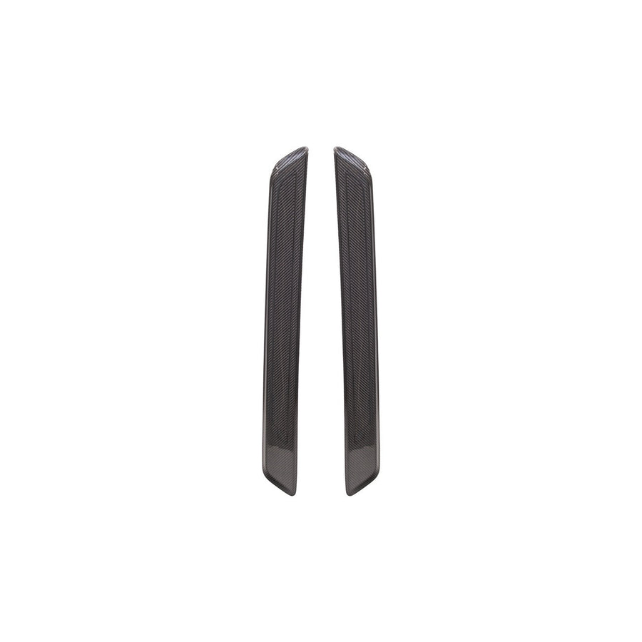 2020-Up Toyota GR Supra Carbon Fiber JDM Factory Style Side Door Sill Plate Cover Pair image 1