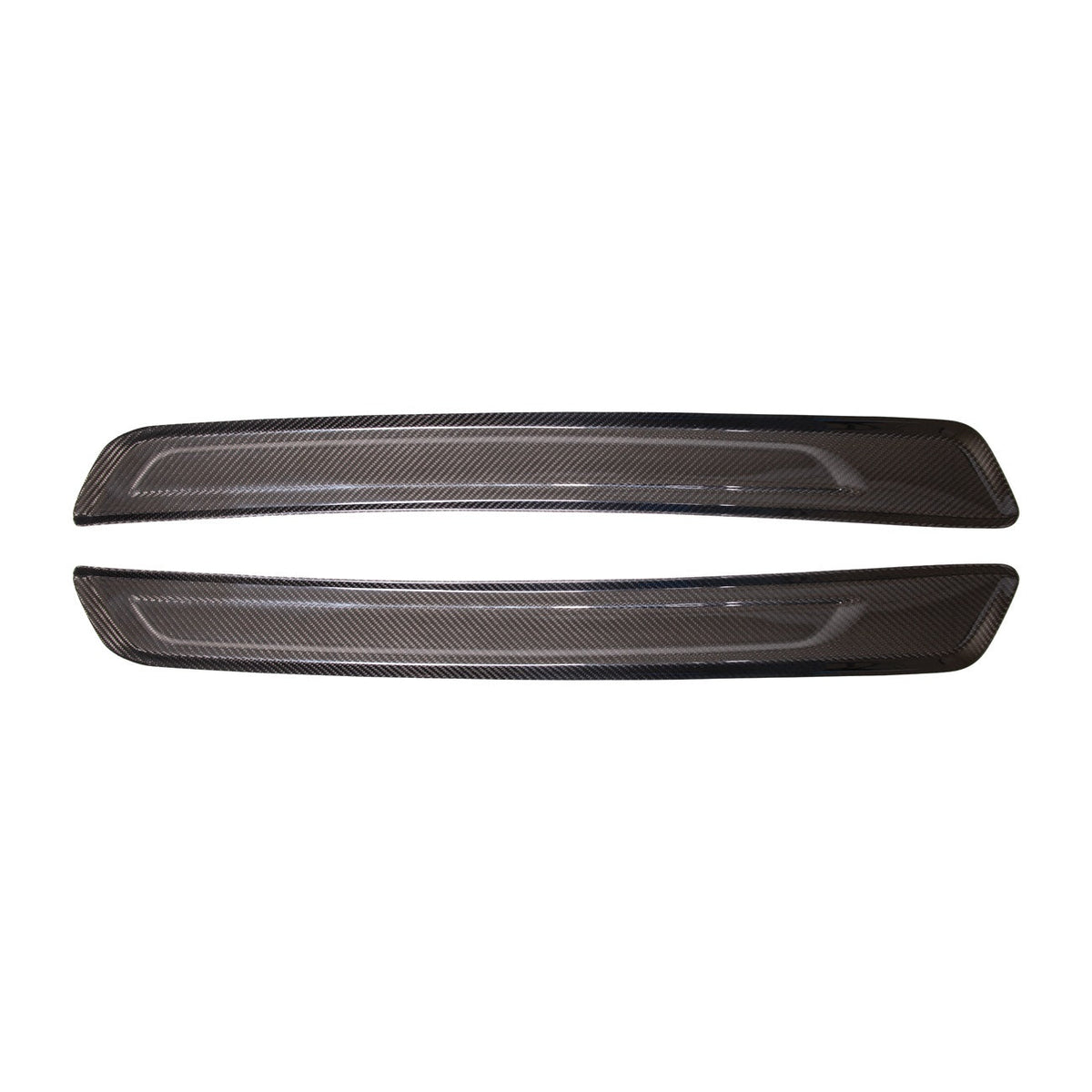 2020-Up Toyota GR Supra Carbon Fiber JDM Factory Style Side Door Sill Plate Cover Pair image 7