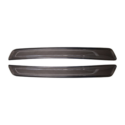 2020-Up Toyota GR Supra Carbon Fiber JDM Factory Style Side Door Sill Plate Cover Pair image 7