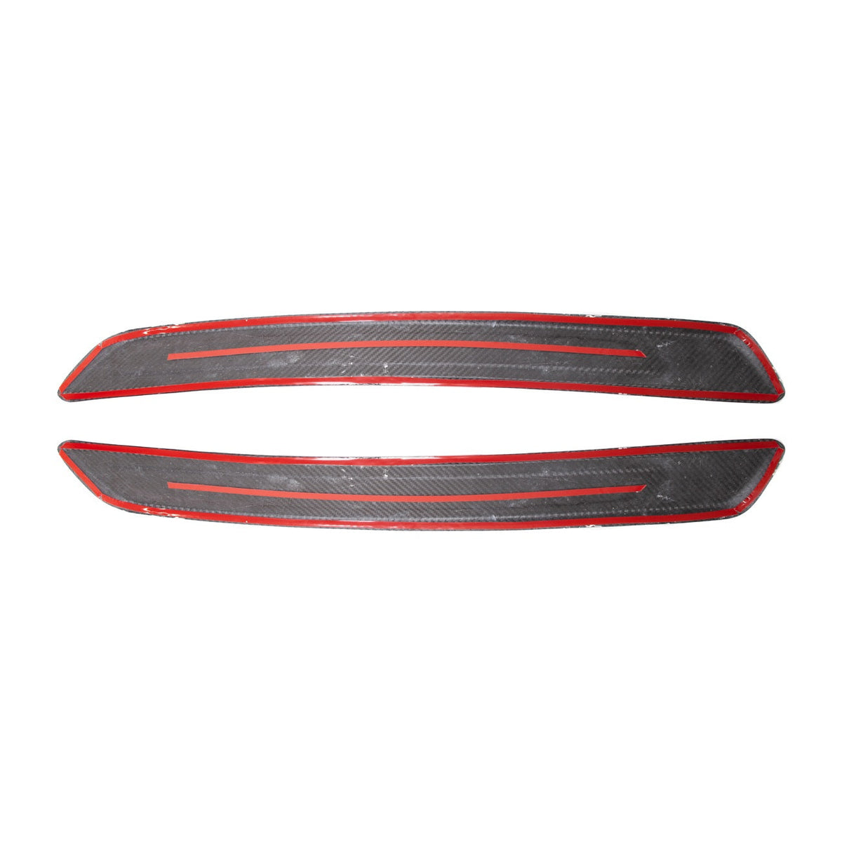 2020-Up Toyota GR Supra Carbon Fiber JDM Factory Style Side Door Sill Plate Cover Pair image 9