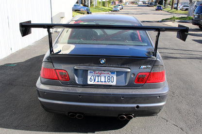 GT-250 Carbon Fiber Adjustable Wing-BMW E46 Coupe