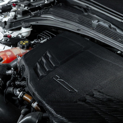 2022-Up Cadillac CT5-V Blackwing Dry Carbon Fiber Front Bumper Engine Cover image 6